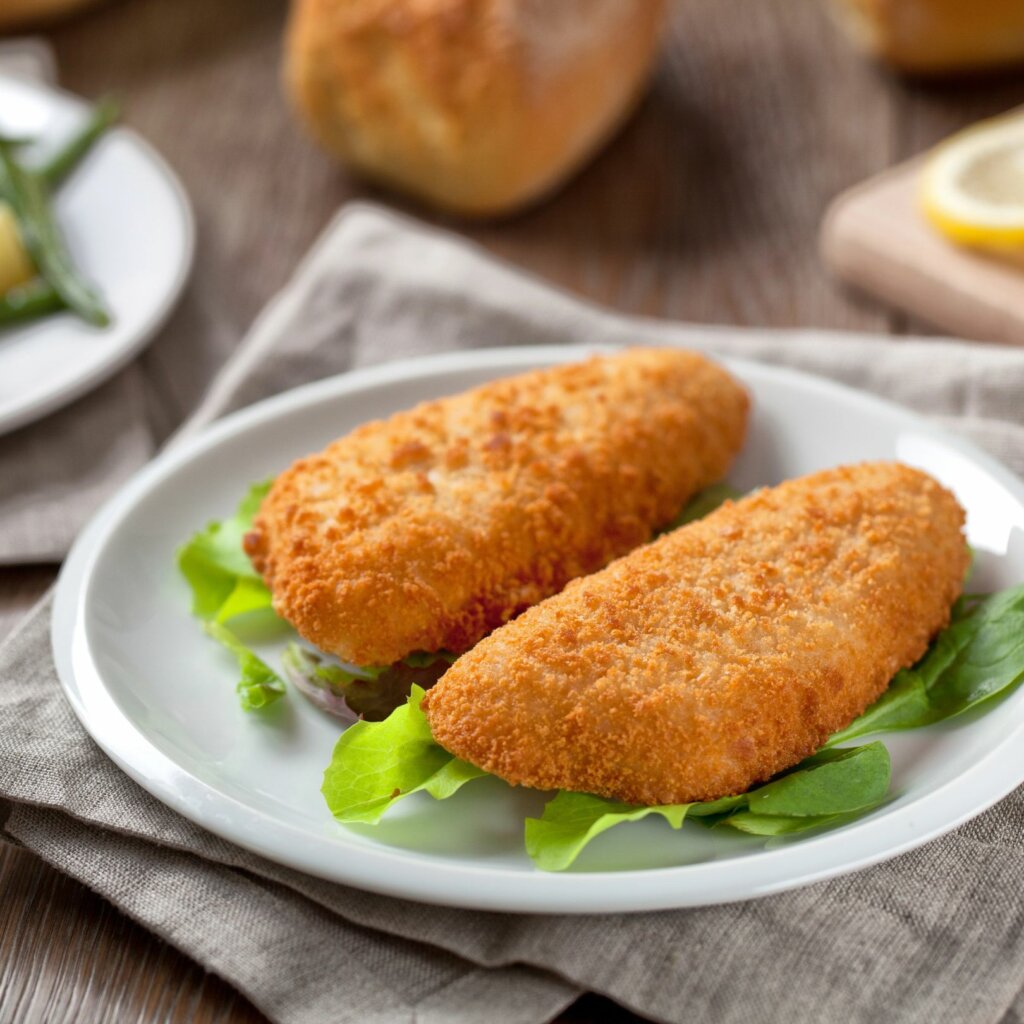 Poisson pané aux légumes à la Air Fryer