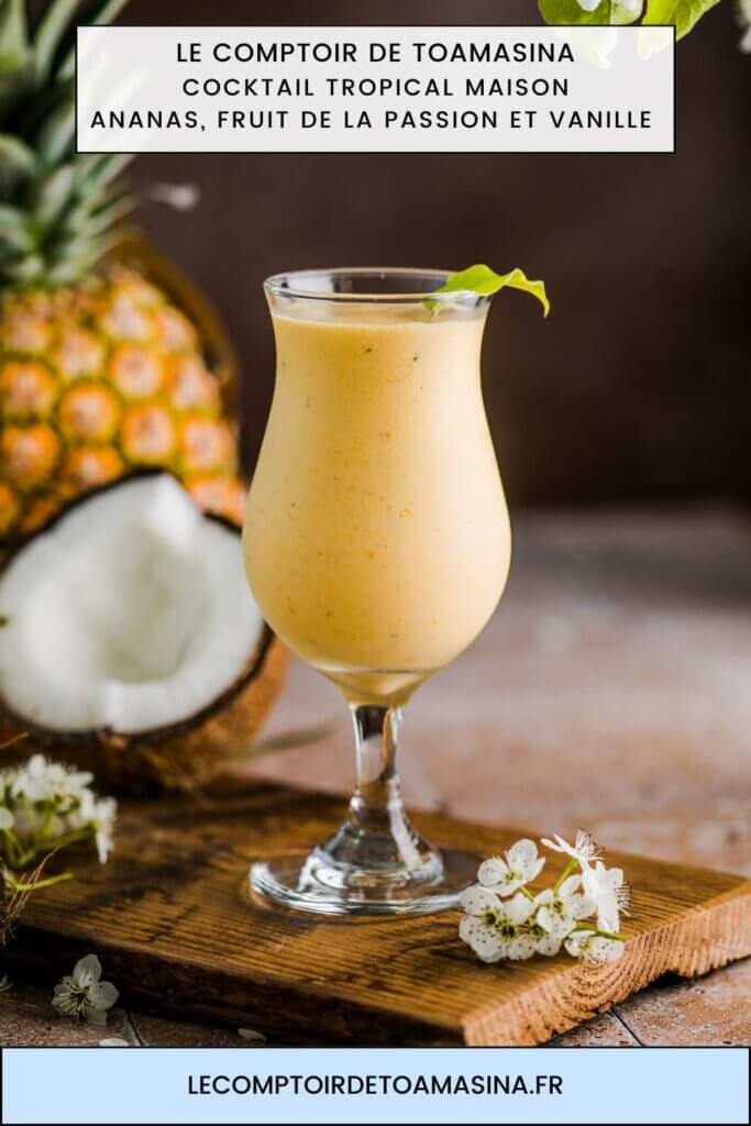 Punch planteur cocktail tropical maison