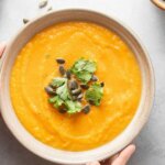 La soupe de citrouille orange et gingembre : mon évaluation