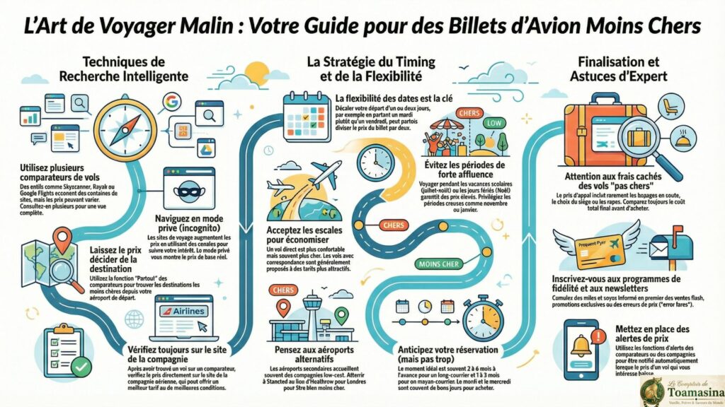 Comment utiliser un comparateur de vol pour trouver les meilleures offres