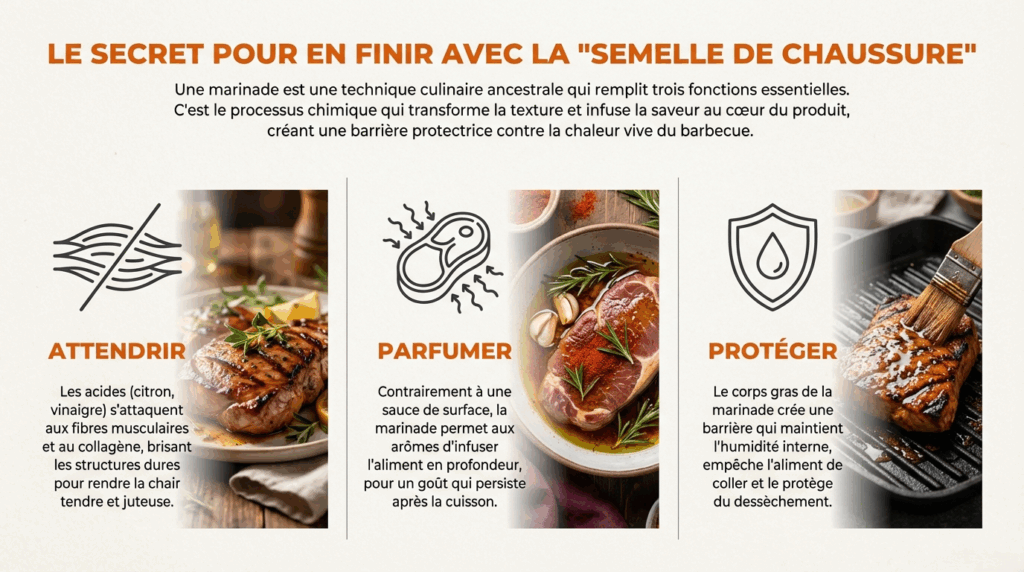 Les secrets pour faire une bonne marinade
