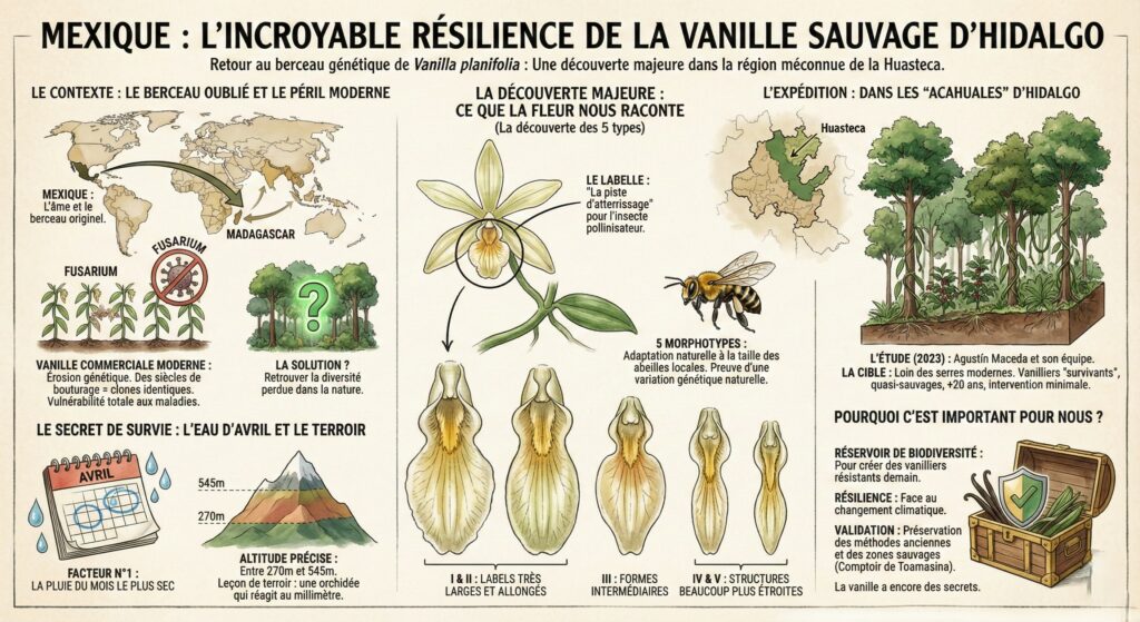 L’incroyable résilience de la Vanille Sauvage d'Hidalgo