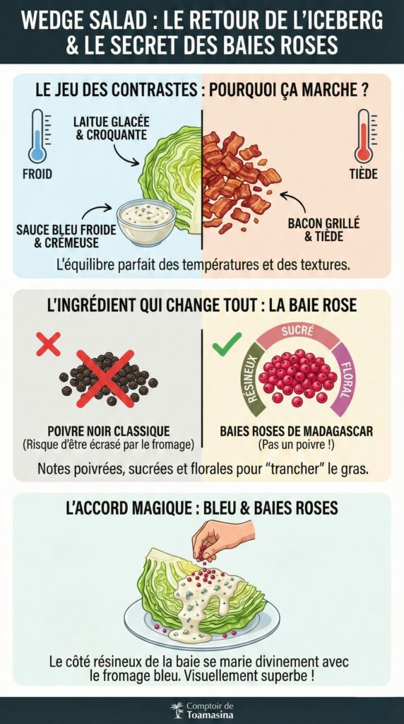 Ma recette de Wedge Salade