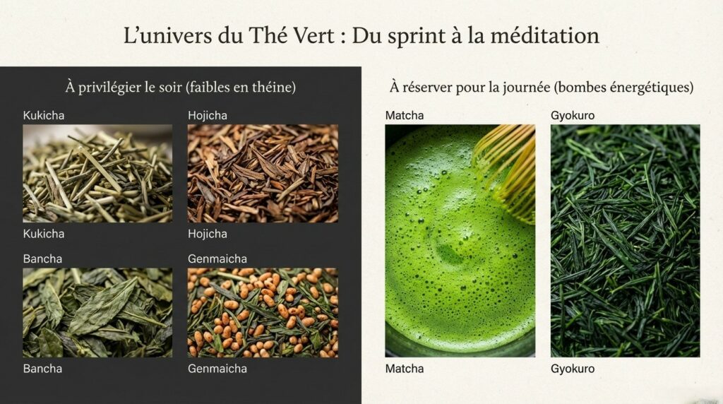 Quel thé choisir Thé vert, Thé noir ou Thé blanc