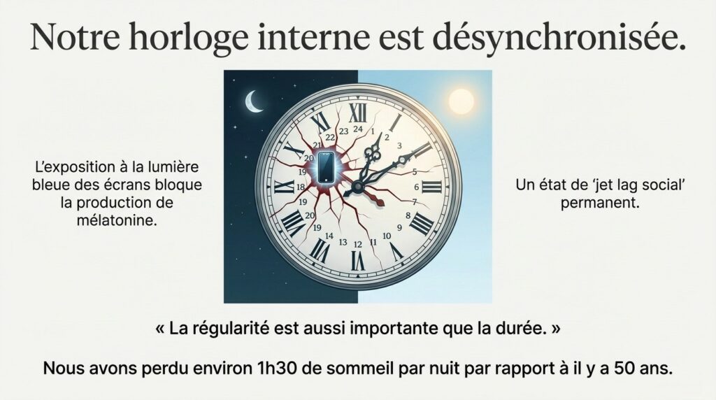 Quelles sont les causes du manque de sommeil et comment l'environnement joue-t-il un rôle