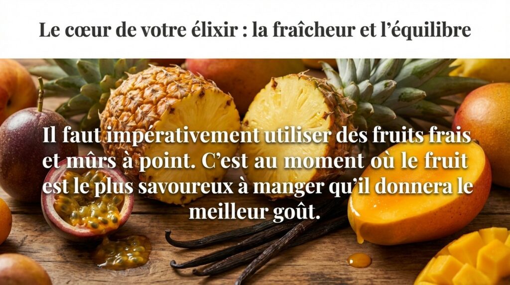 Quels fruits et épices privilégier pour une recette de rhum réussie