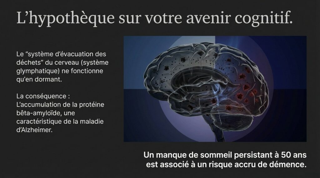 Quels sont les effets du manque de sommeil sur le risque de maladies neurodégénératives comme Alzheimer
