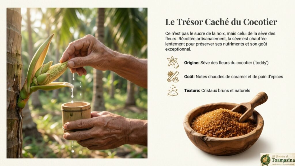 Qu'est-ce que le sucre de coco et quelle est la différence avec le sucre de fleur de coco