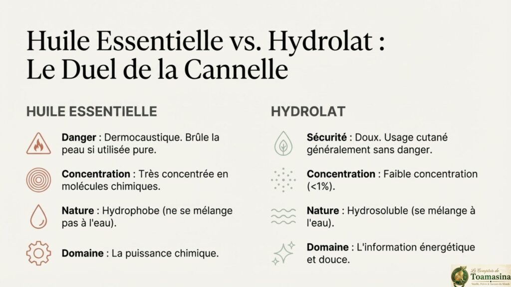 Qu'est-ce qu'un hydrolat de cannelle et comment est-il obtenu