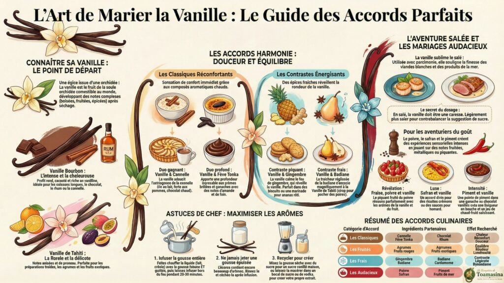 Vanille Comment marier cette épice d'exception avec les autres saveurs et épices