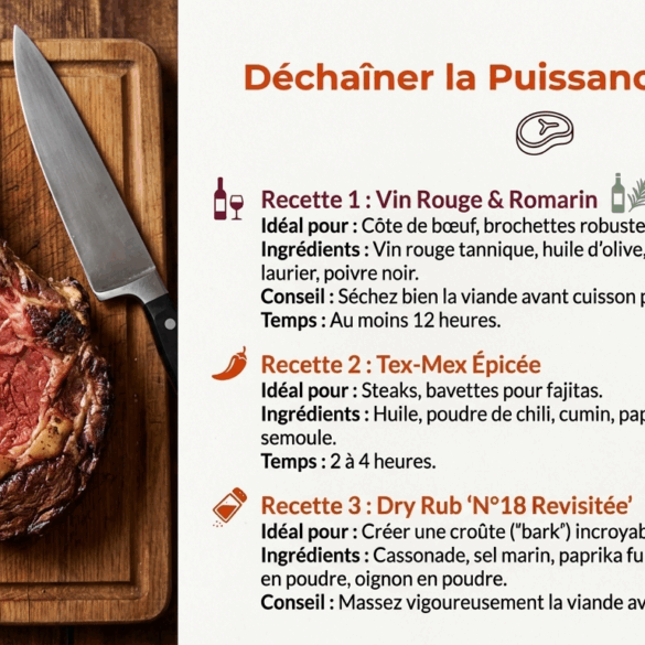 boeuf et marinade