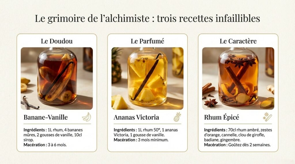 les meilleurs rhums à faire