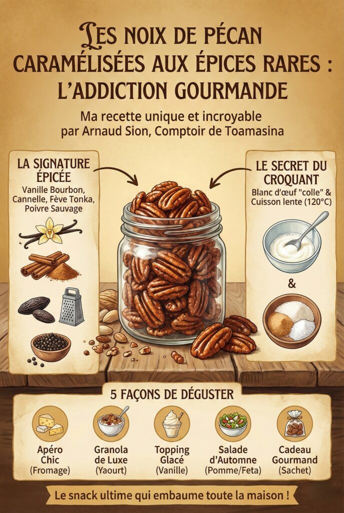 Ma Recette Inratable de Pécan Confites