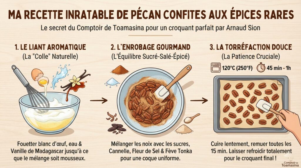 Ma Recette Inratable de Pécan Confites la meilleure recette au monde