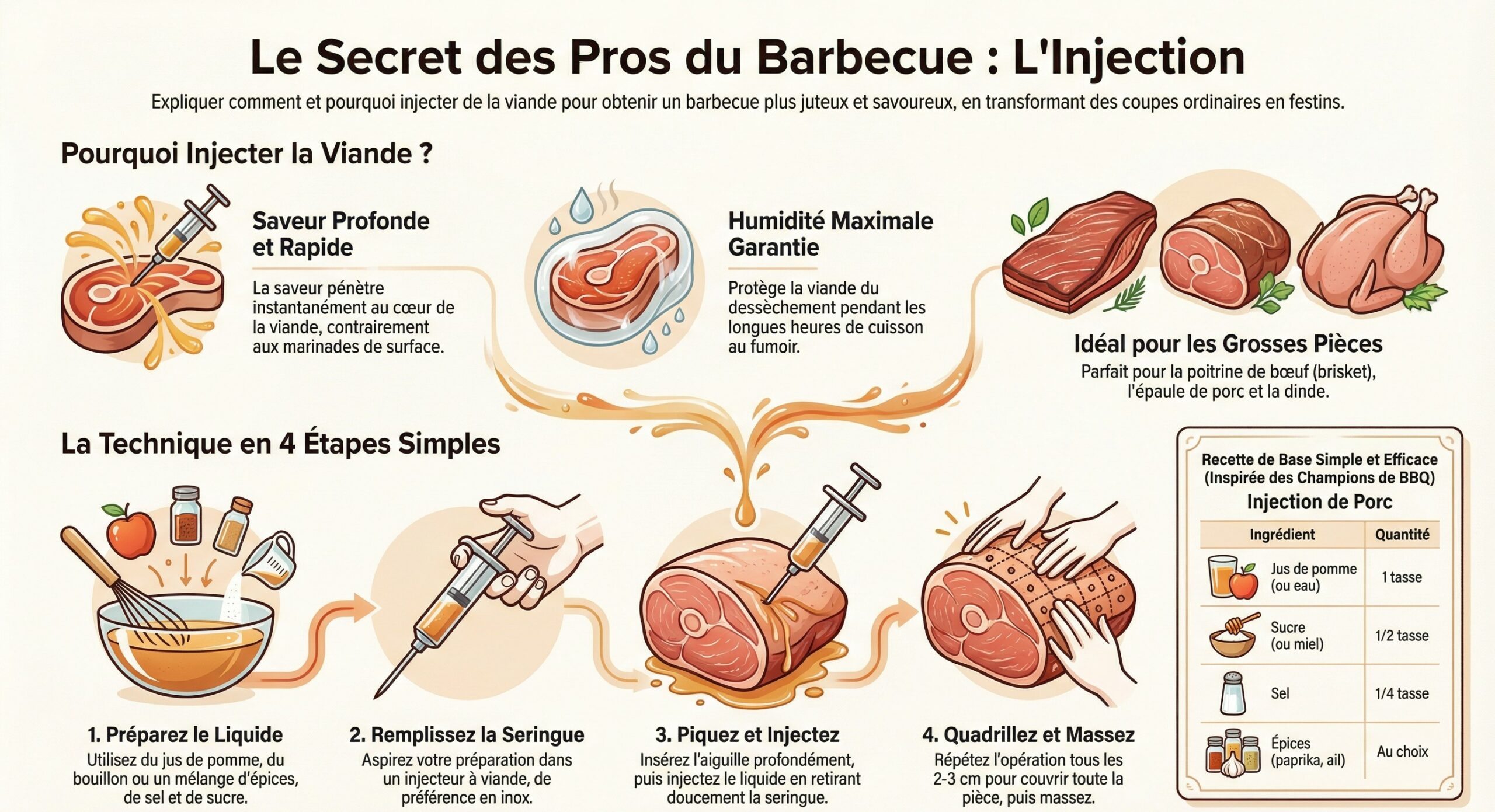 Comment injecter correctement ? La technique du pro