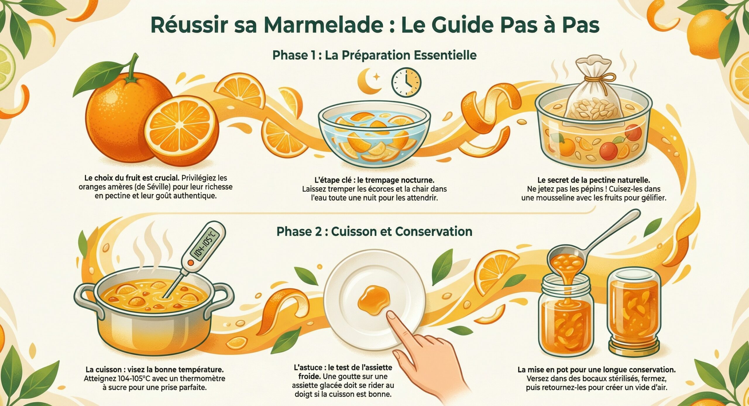Recette facile de marmelade d'oranges maison : La méthode étape par étape
