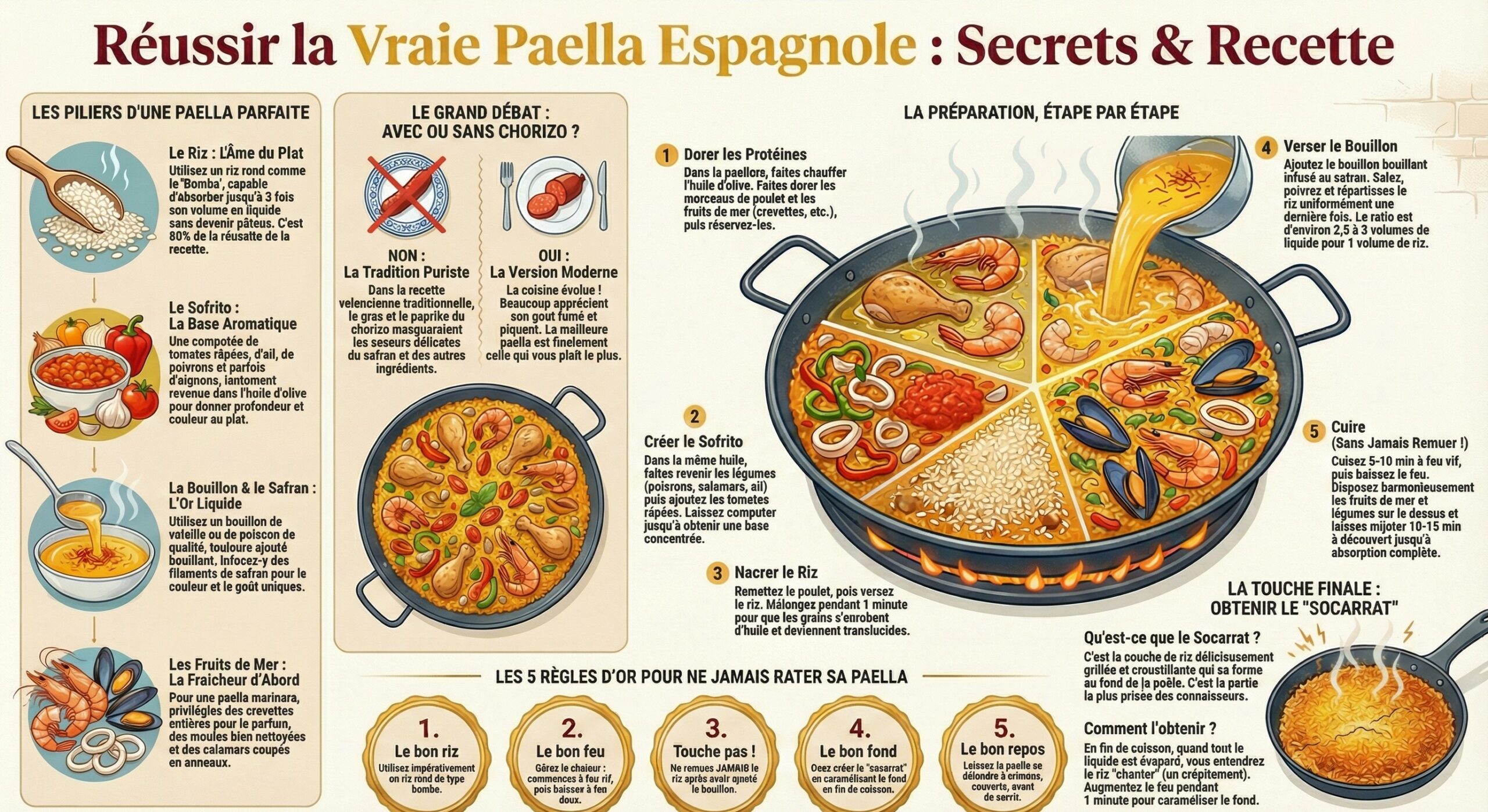 La Recette de Paella Mixte Familiale