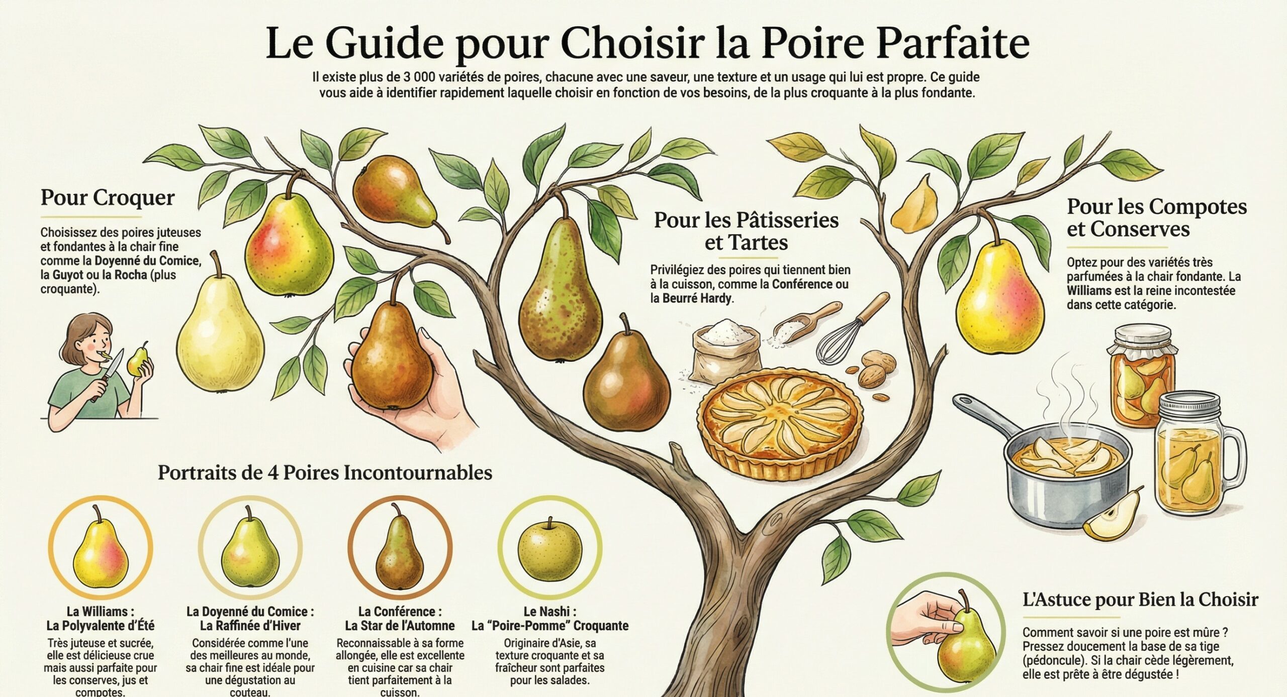 comment choisir la poire parfaite