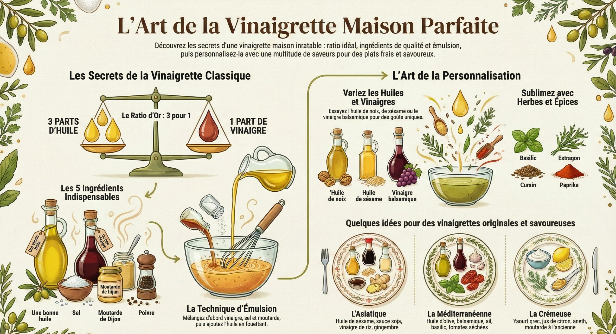 l'art de la vinaigrette