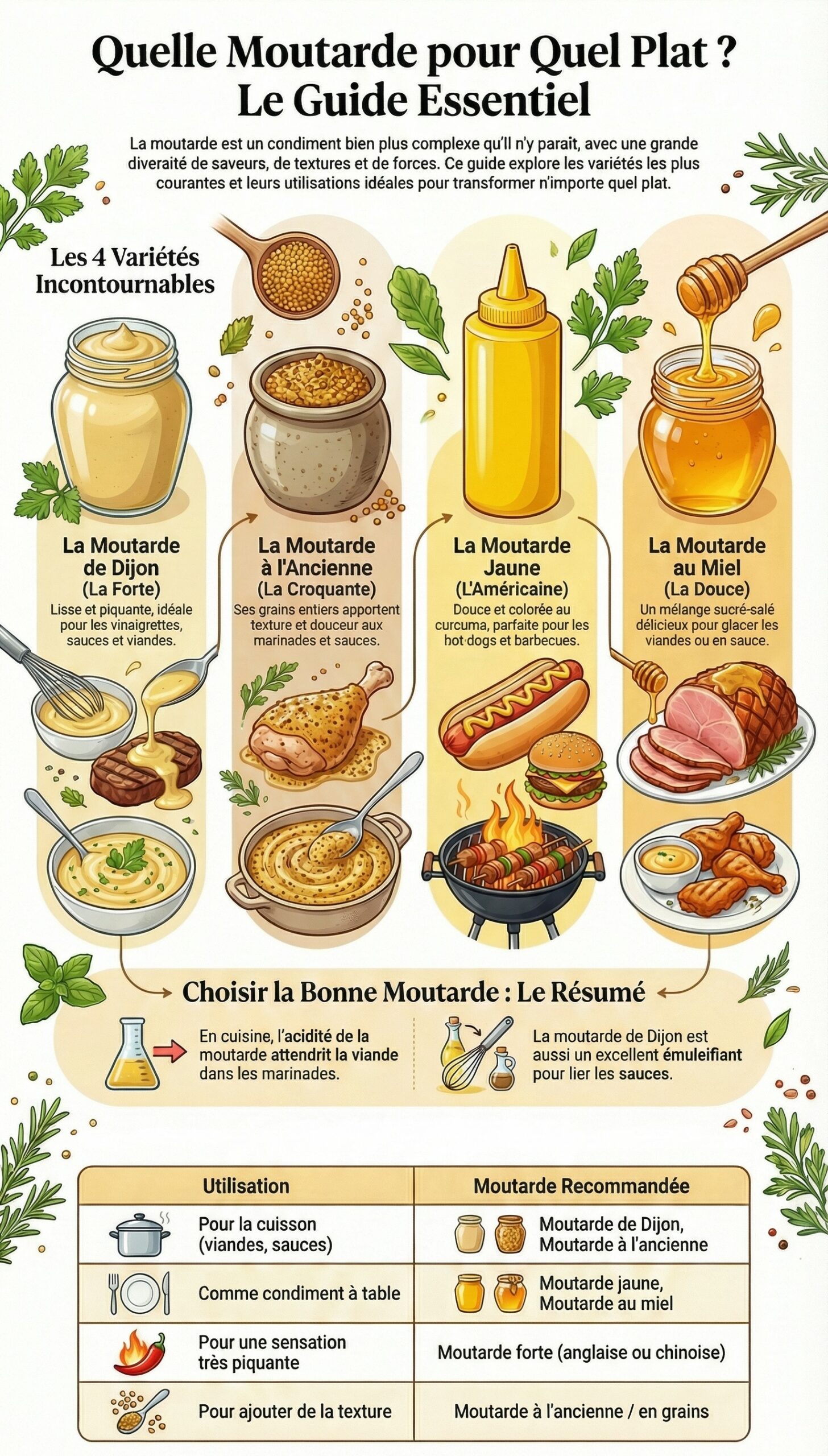 mes recettes de moutarde