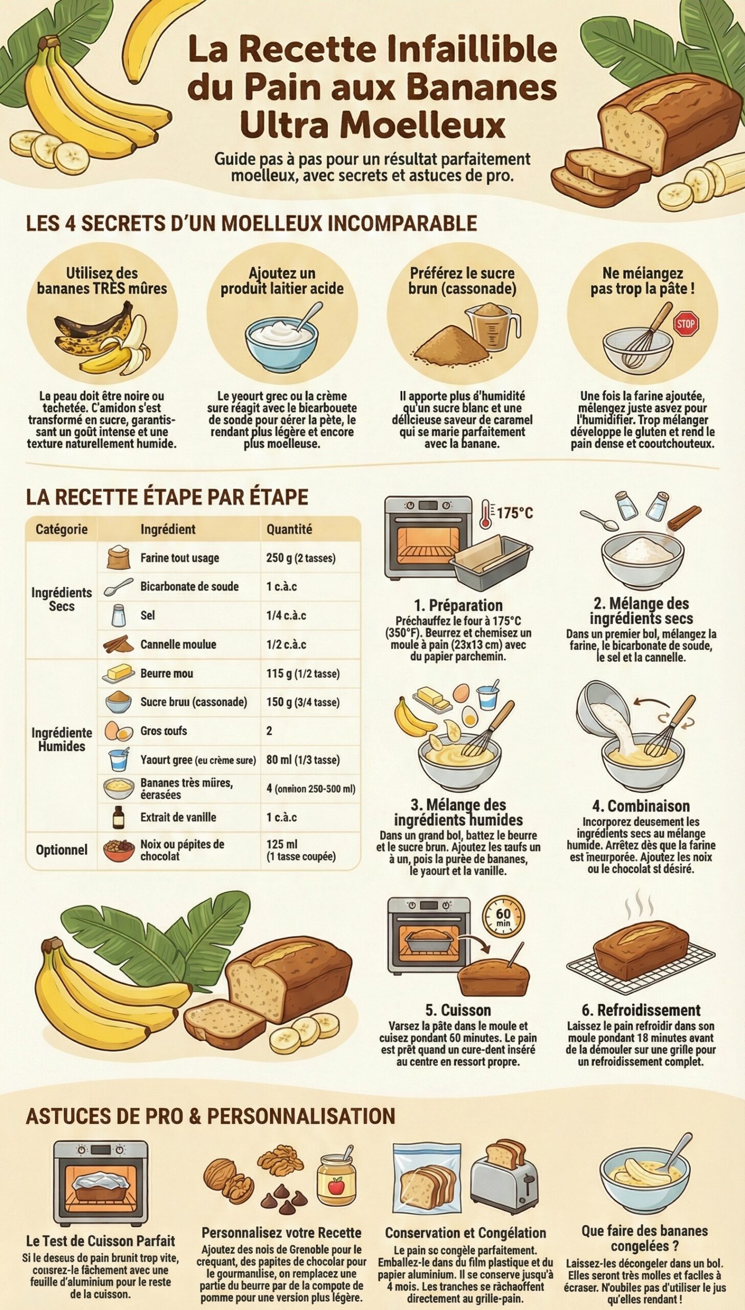 pain banane la recette parfaite