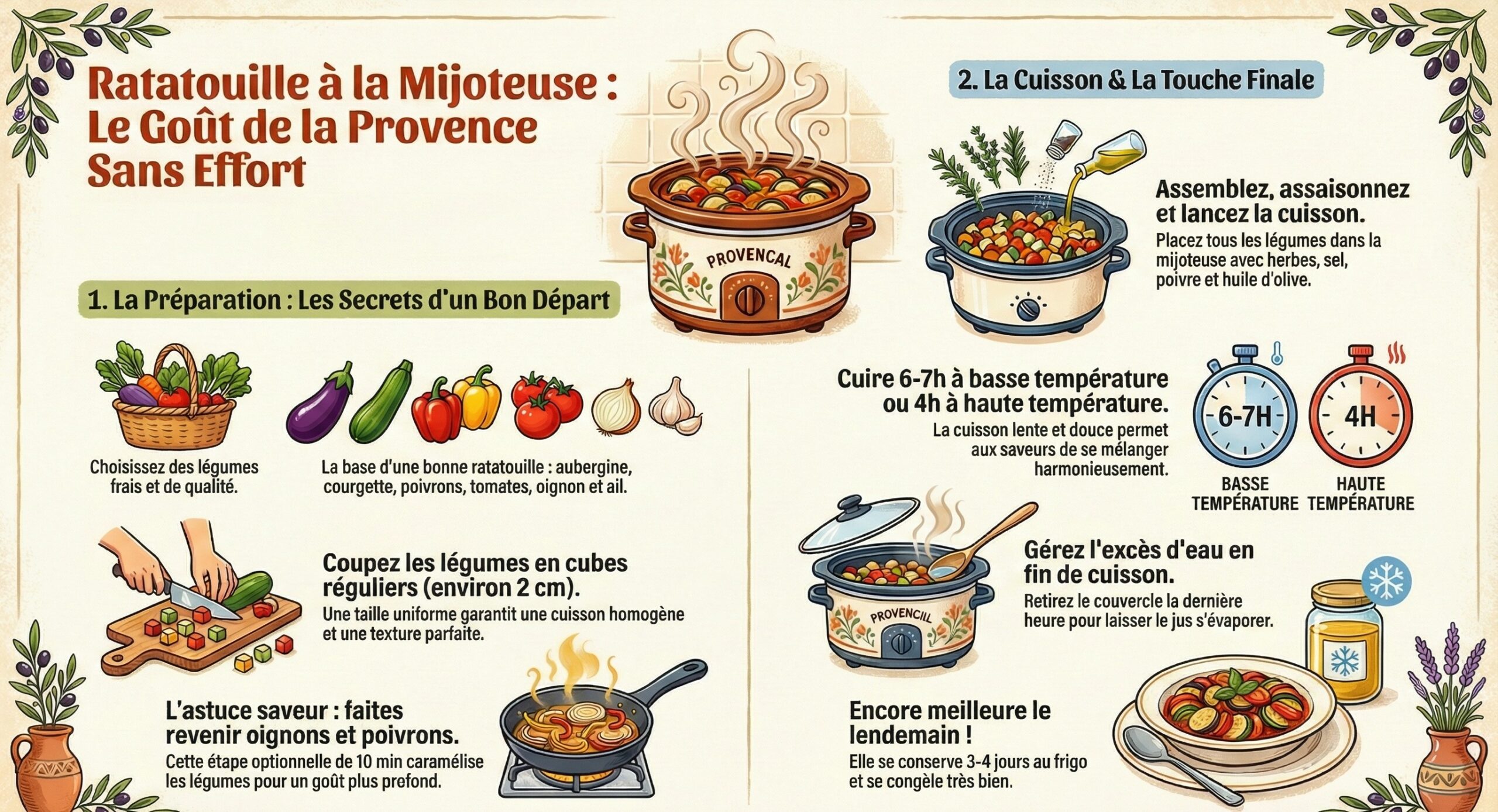 ratatouille facile et rapide