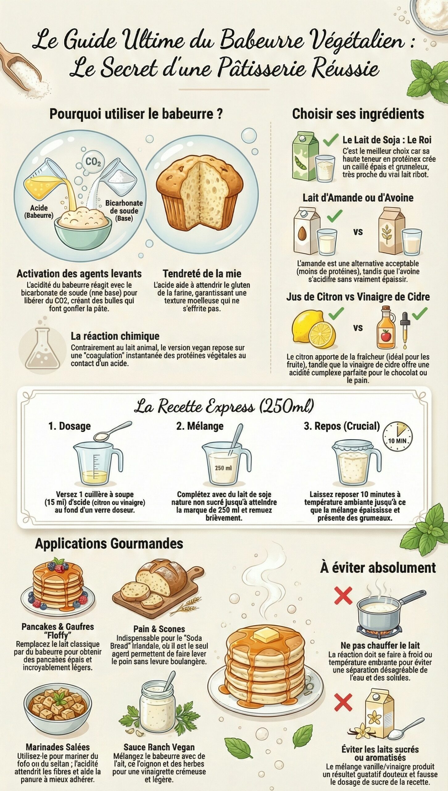 Qu'est-ce que le babeurre, cet ingrédient mystère, et quelle est sa différence avec le lait classique ?