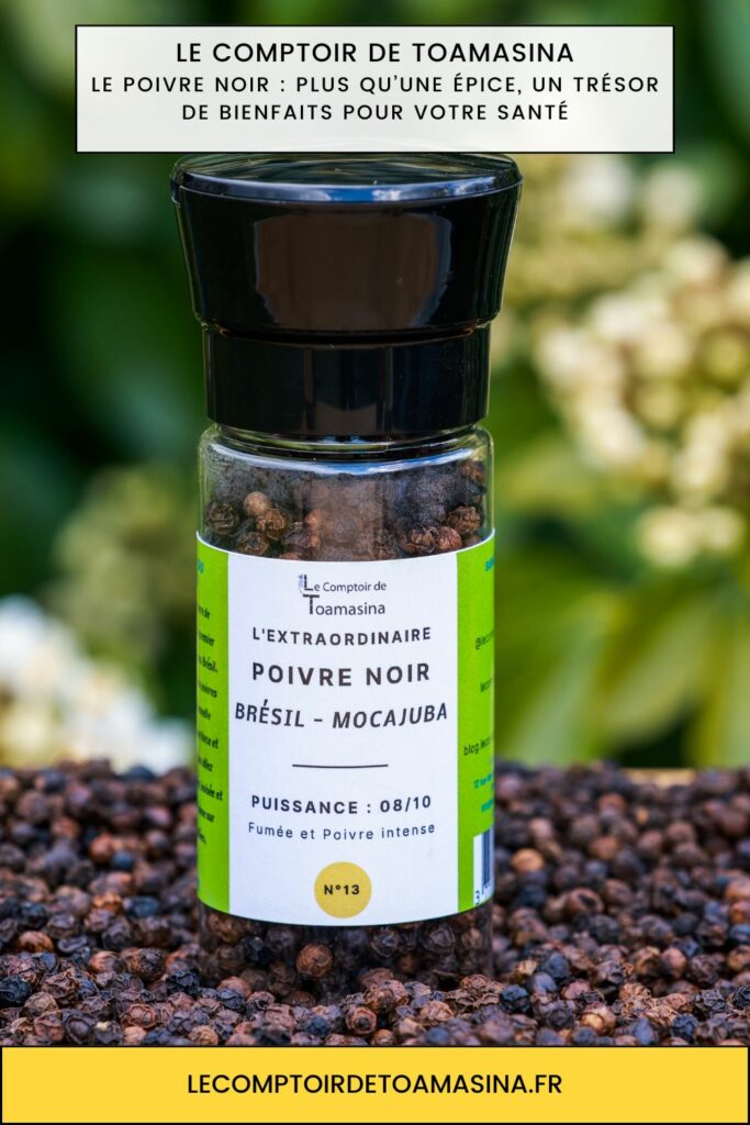Le poivre noir, une épice qui réchauffe sans brûler