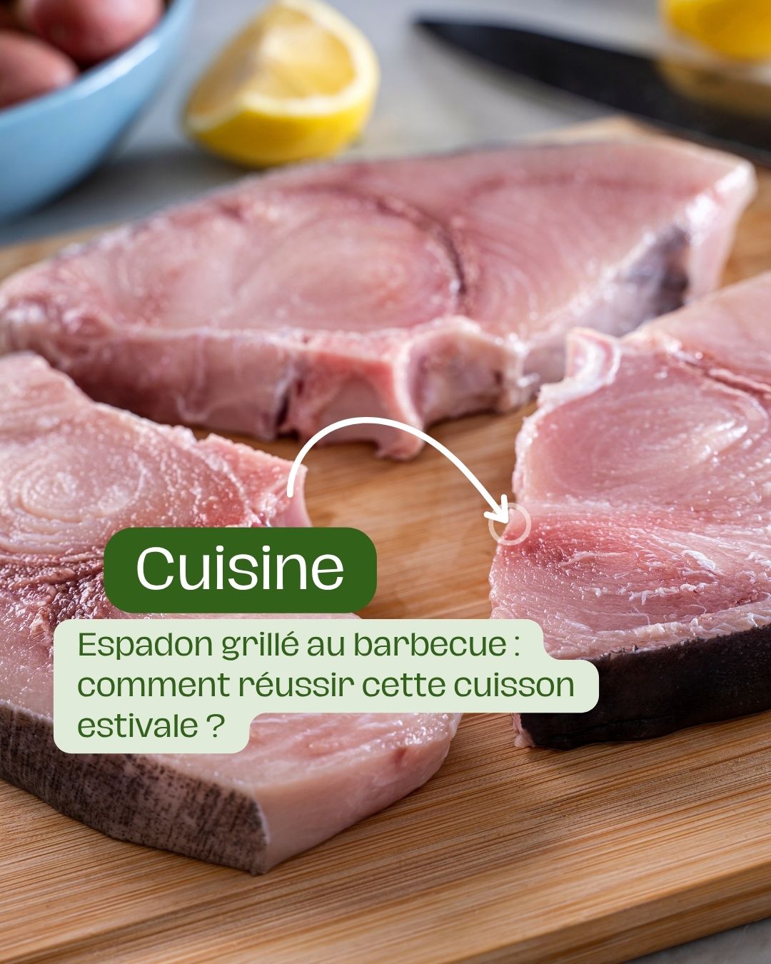 L'espadon cru le carpaccio d'espadon est-il une bonne idée