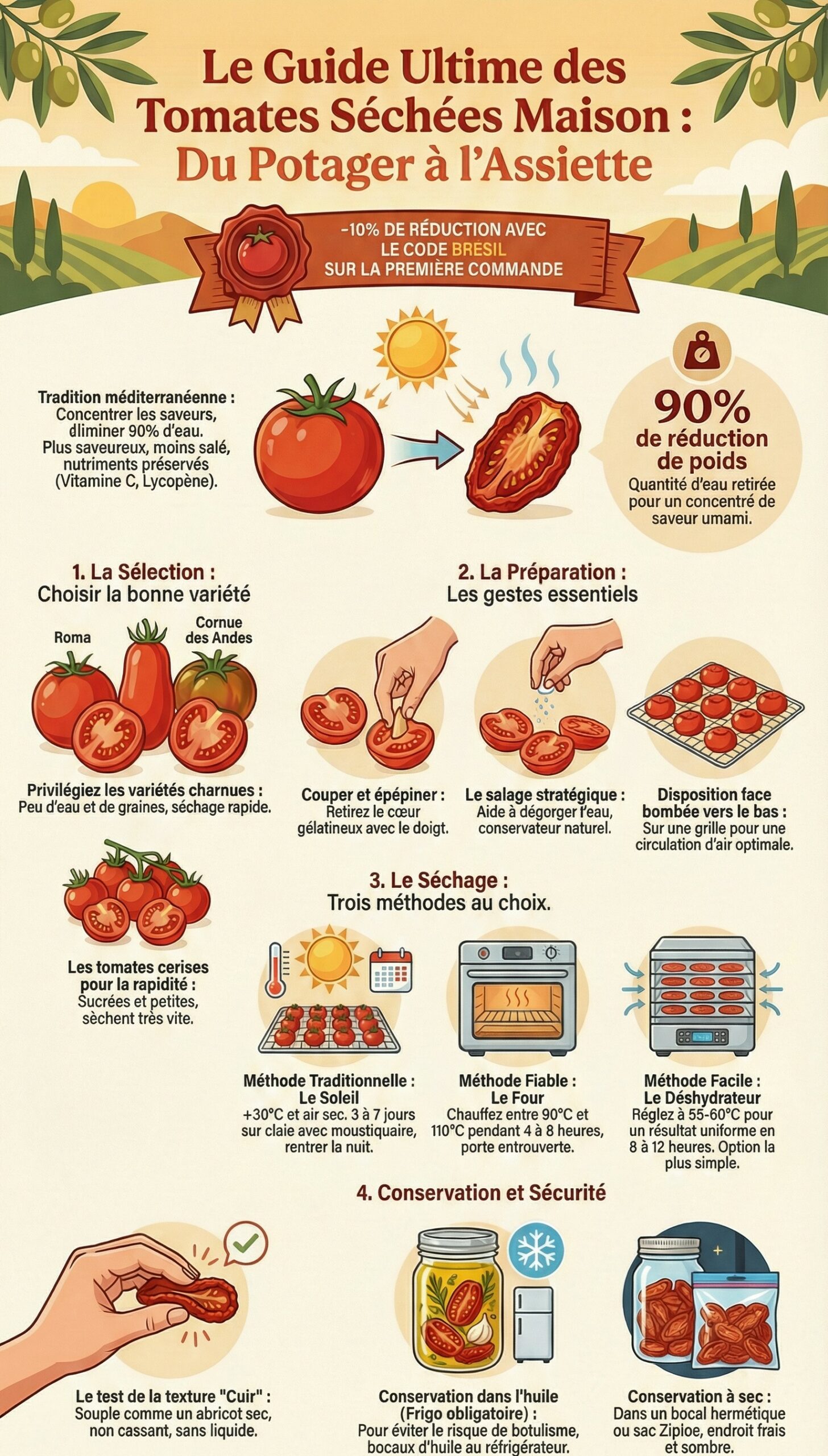 tomate séché tout savoir