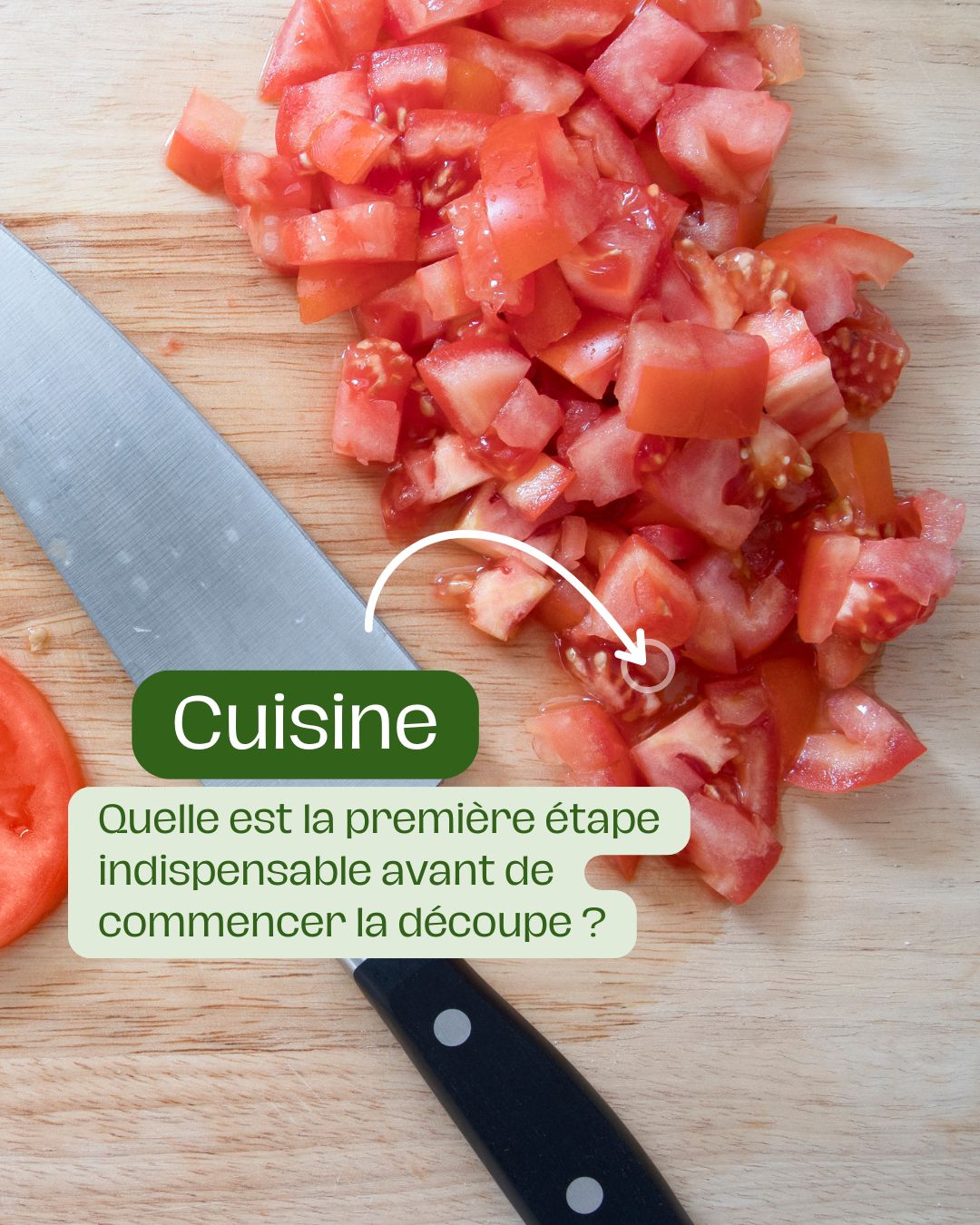 La meilleure façon de couper les tomates