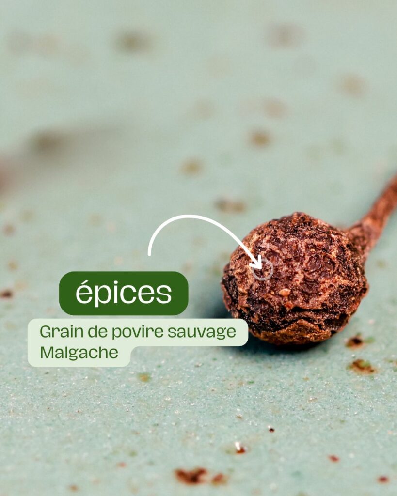 Poivre sauvage voatsiperifery de Madagascar en grains