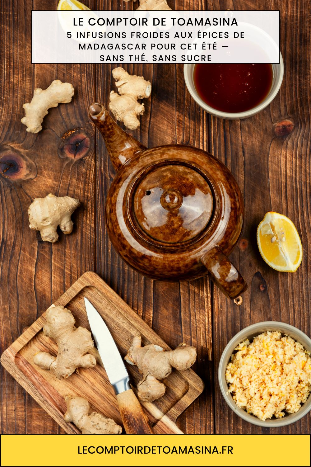 Infusions et thés glacés pour l’été
