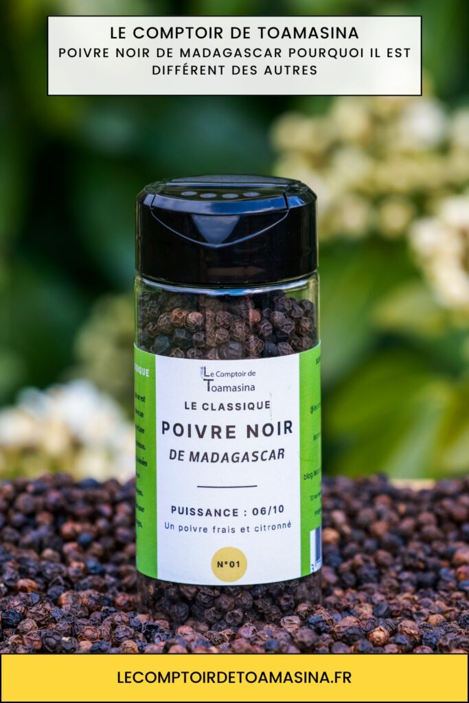 Poivre noir de Madagascar