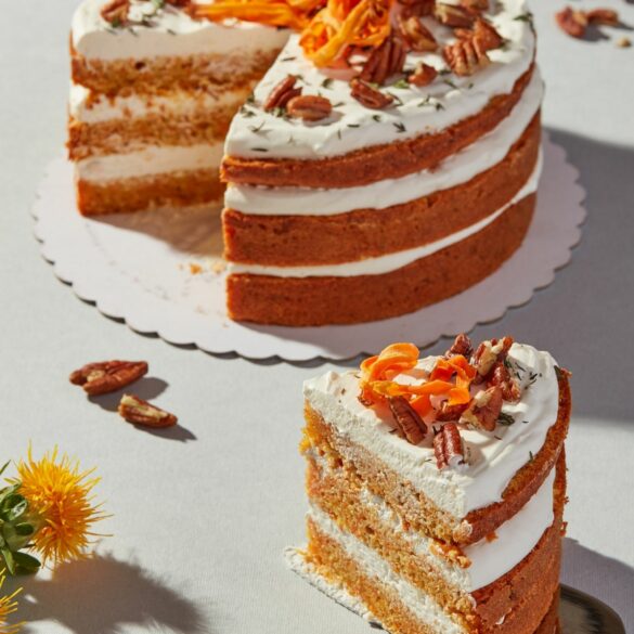 Carrot cake ma recette moelleuse et épicée (glaçage cream cheese)