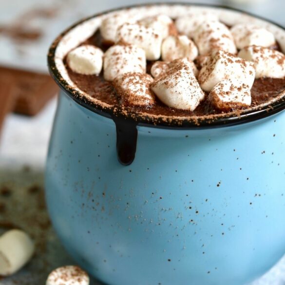 Chocolat chaud à la parisienne ma recette épaisse et onctueuse