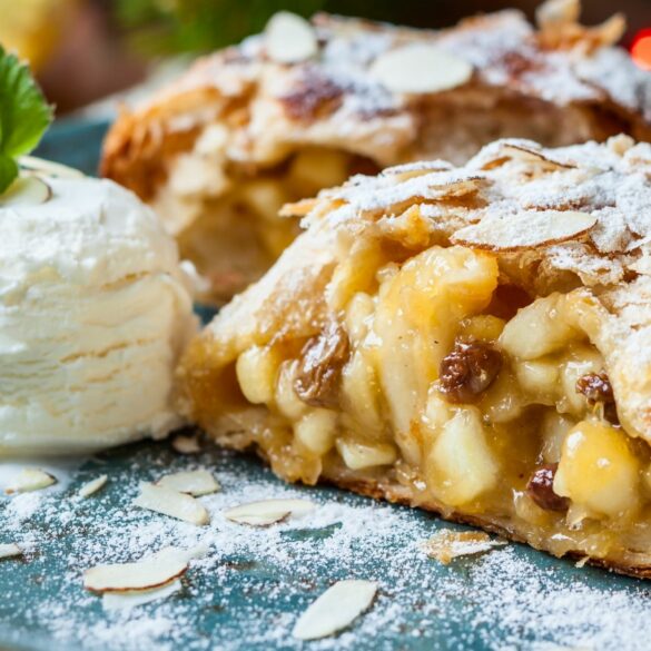 Strudel aux pommes et à la cannelle de Madagascar ma recette de campos do jordao