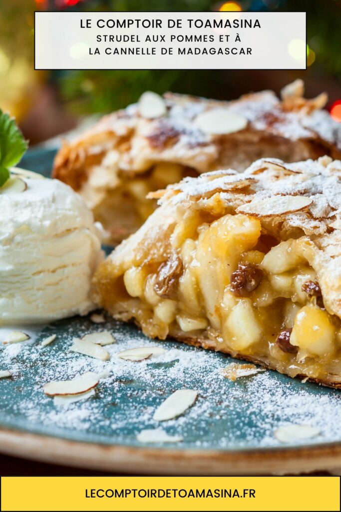 Strudel aux pommes et à la cannelle