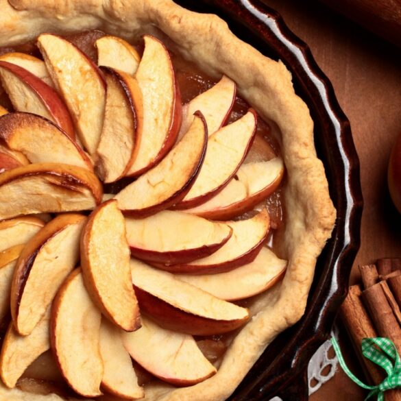 Tarte aux pommes à la fève tonka ma recette parfumée et facile