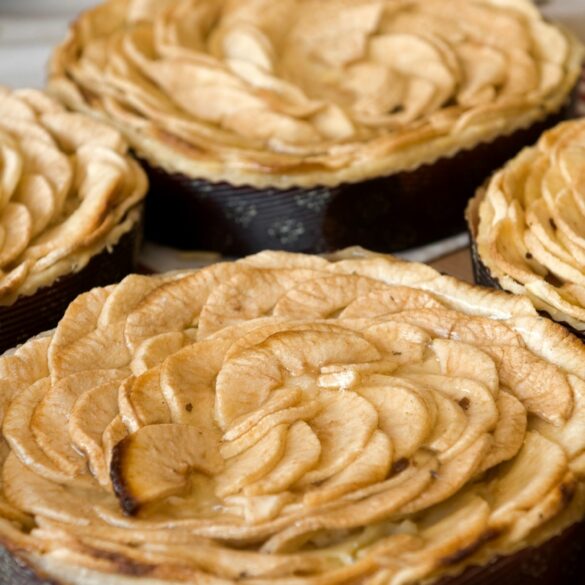 Tarte rustique aux pommes et à la cannelle ma recette sans moule